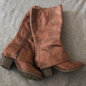 “Lundry” Heeled Boots by Fergie